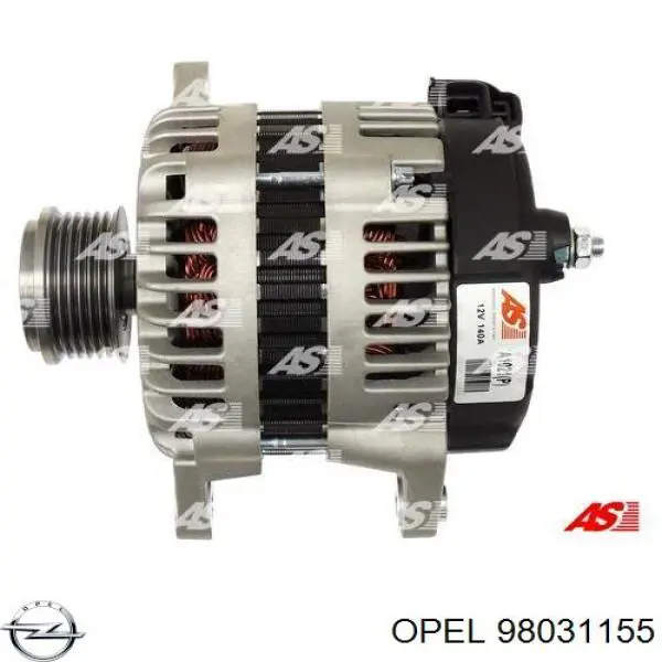 Купить 98031155 Opel Генератор