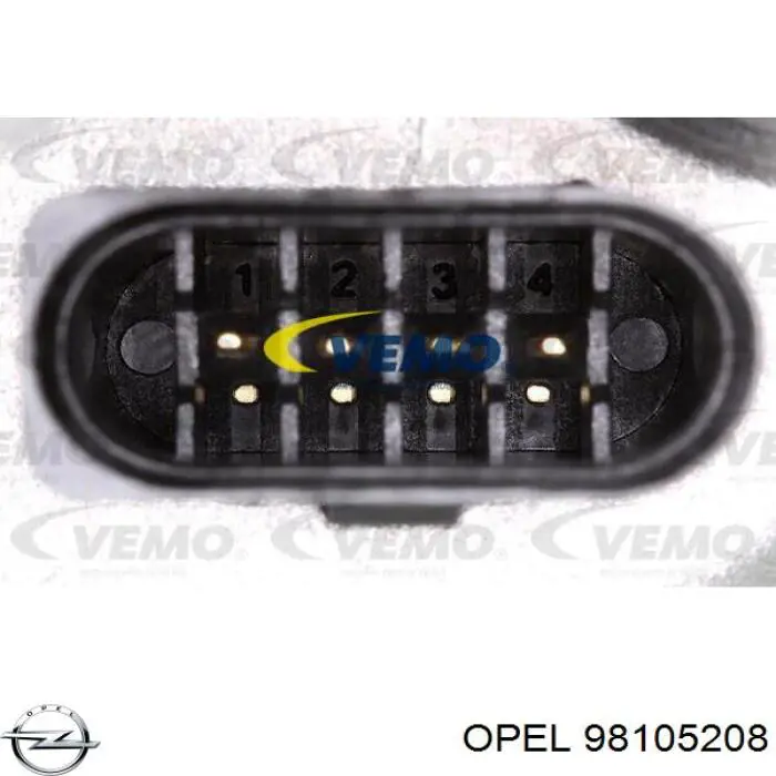 Дроссельная заслонка в сборе Opel 98105208 цена, от 63.34 USD