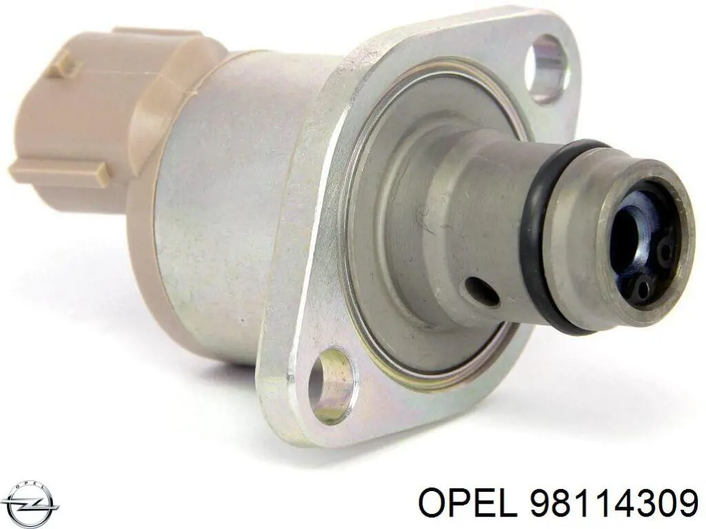 98114309 Opel válvula de regulação de pressão (válvula de redução da bomba de combustível de pressão alta Common-Rail-System)