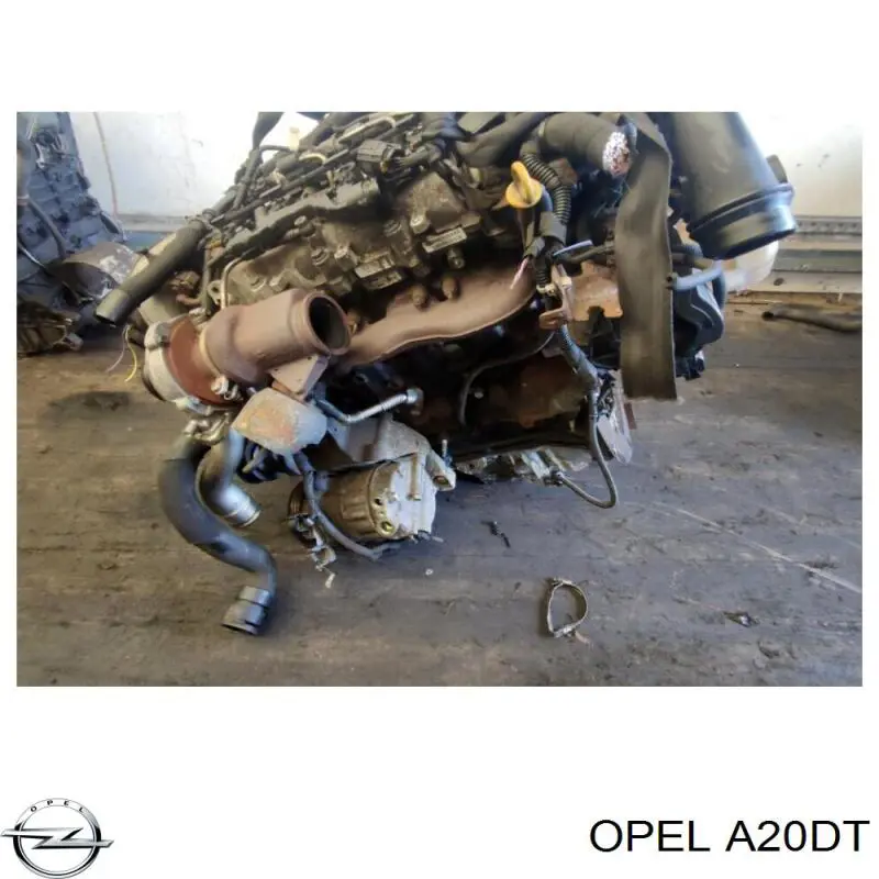 A20DT Opel motor montado