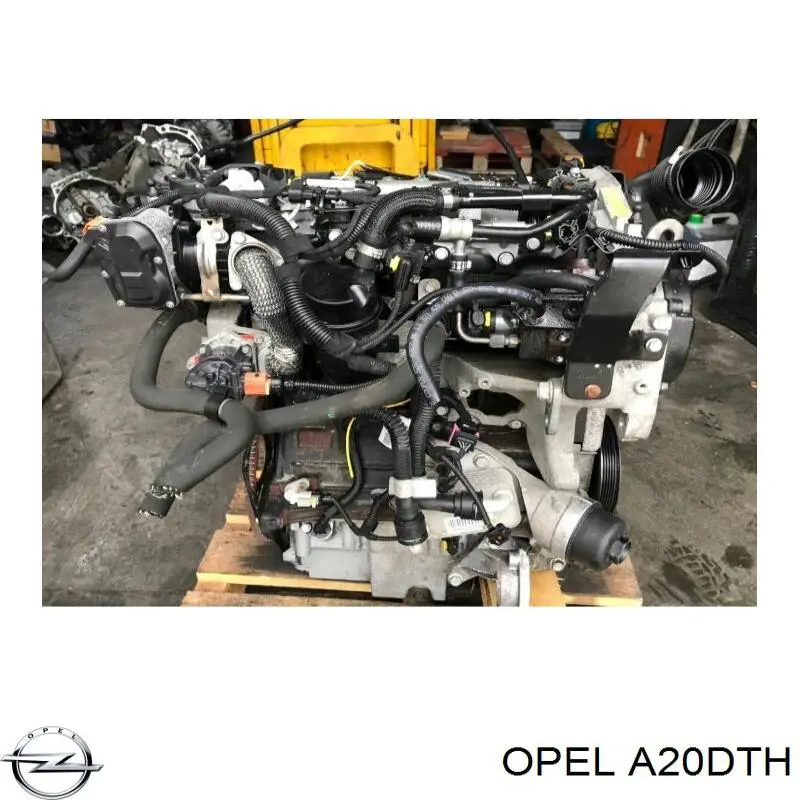 A20DTH Opel motor montado