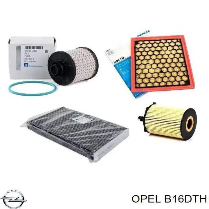 Motor montado Opel Zafira C P12