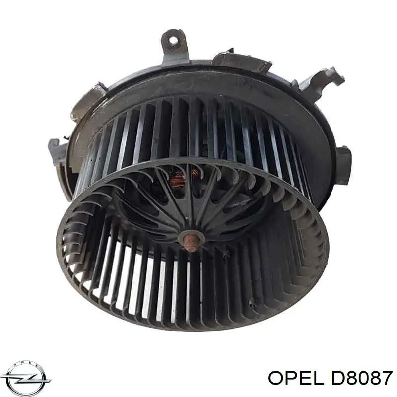 Мотор вентилятора печки (отопителя салона) Opel D8087