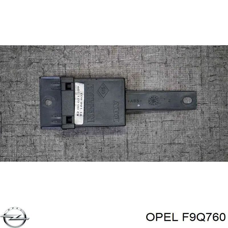 F9Q760 Opel motor montado