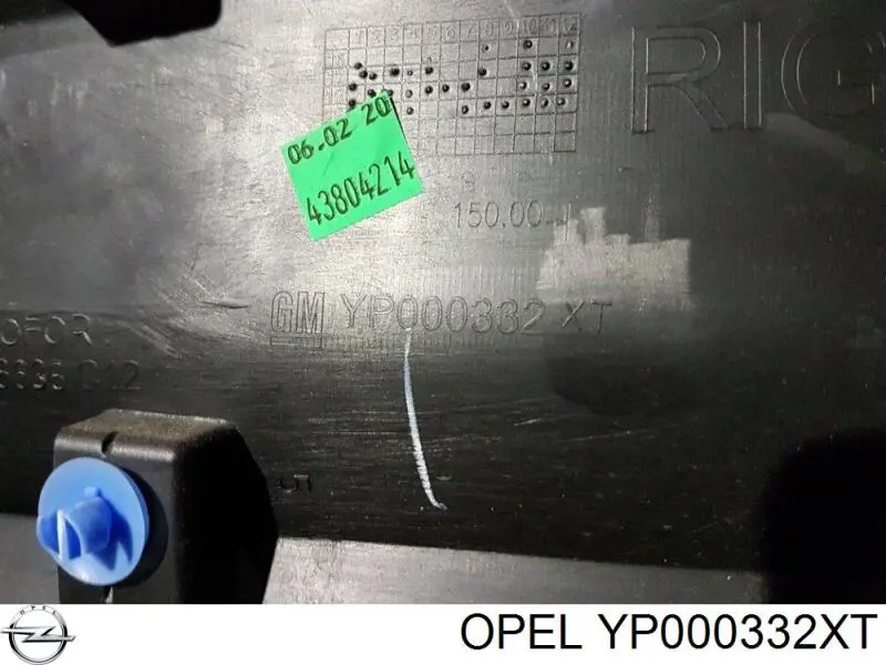 YP000332XT Opel 