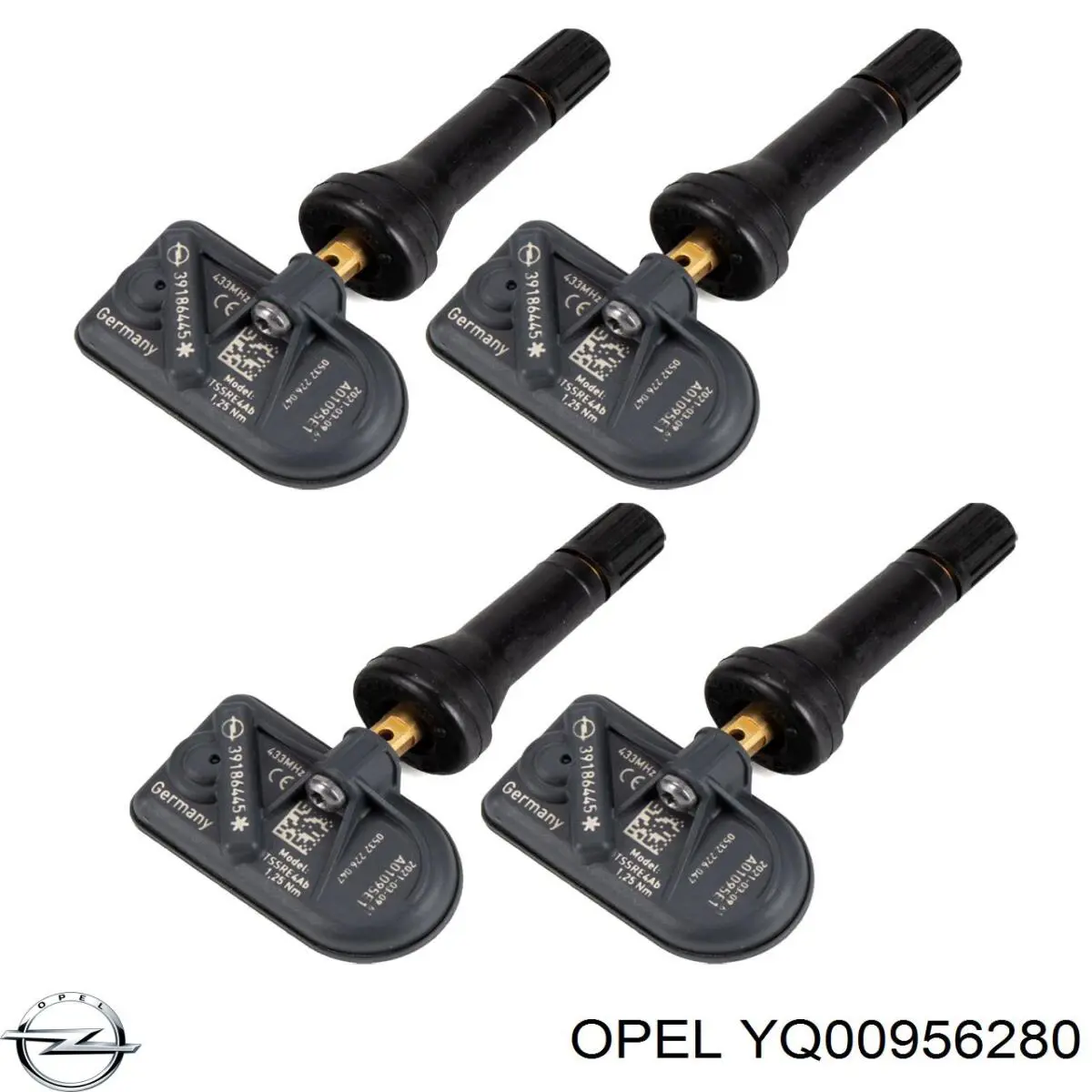 YQ00956280 Opel sensor de pressão de ar nos pneus