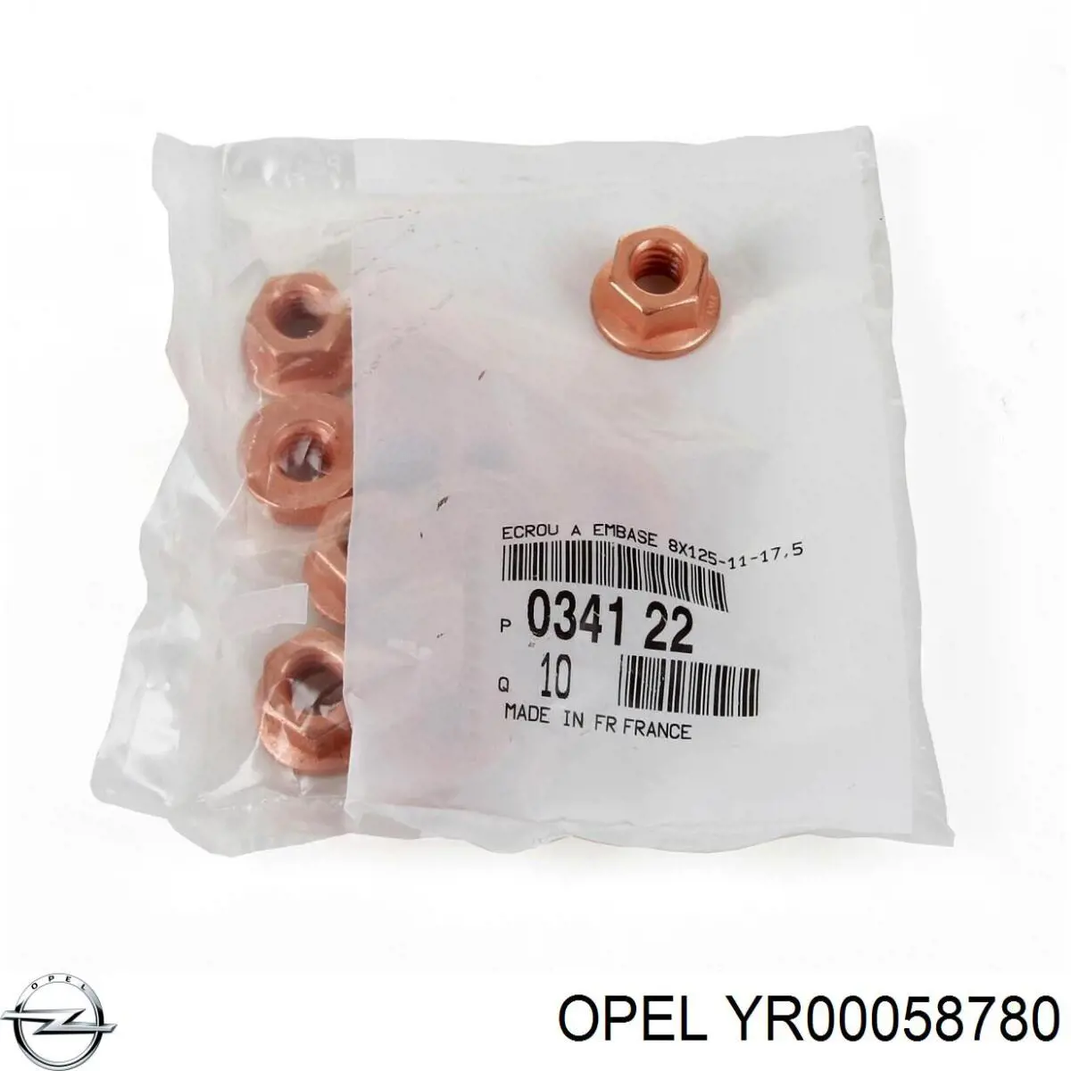 Болт нижнего рычага YR00058780 Opel