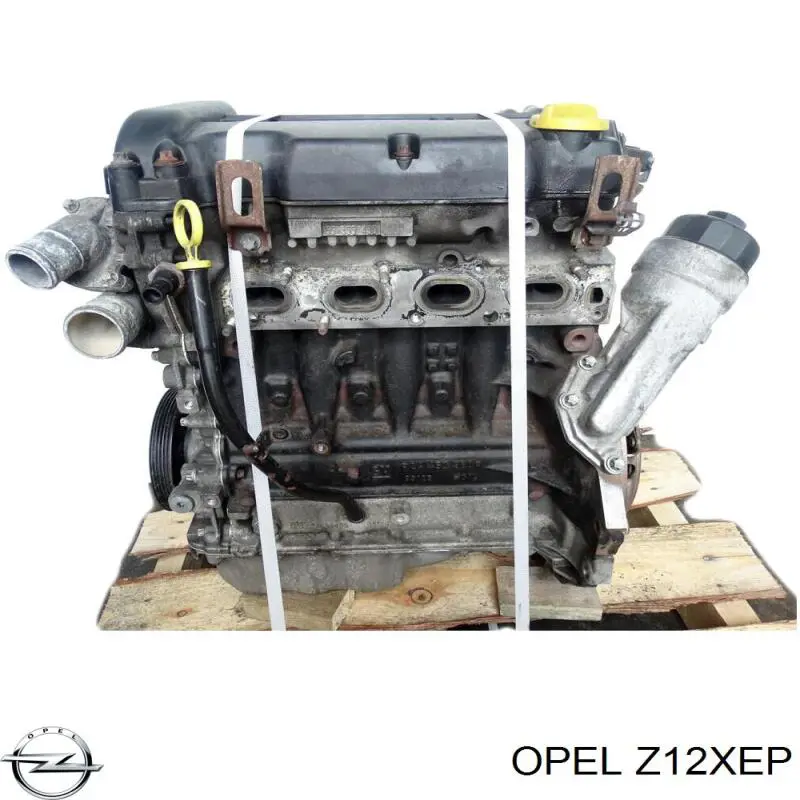 Z12XEP Opel motor montado