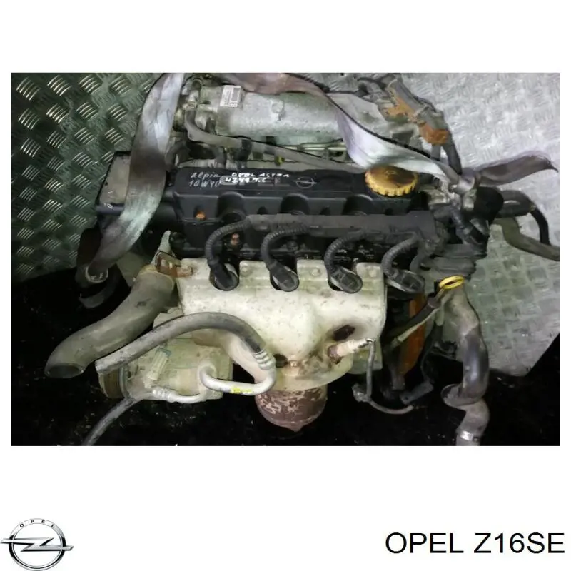 Z16SE Opel motor montado