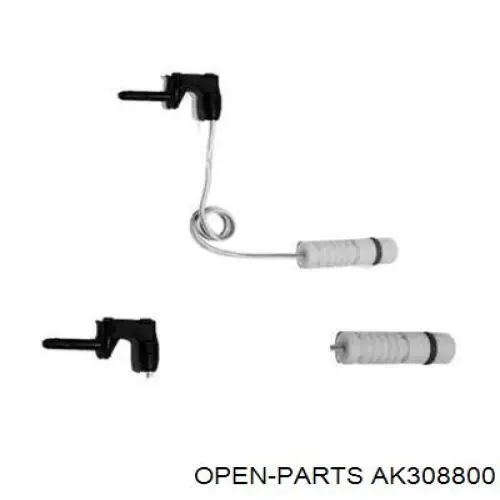 Датчик износа тормозных колодок задний AK308800 Open Parts