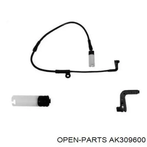 Датчик износа тормозных колодок передний AK309600 Open Parts