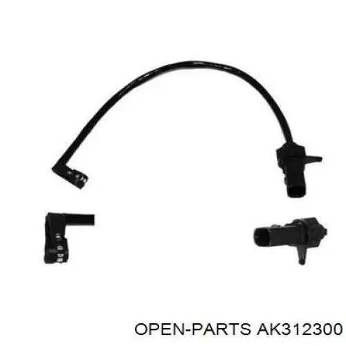 Датчик износа тормозных колодок передний AK312300 Open Parts