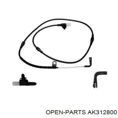 Датчик износа тормозных колодок передний AK312800 Open Parts