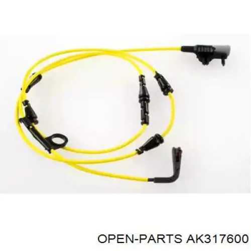 AK317600 Open Parts sensor dianteiro de desgaste das sapatas do freio