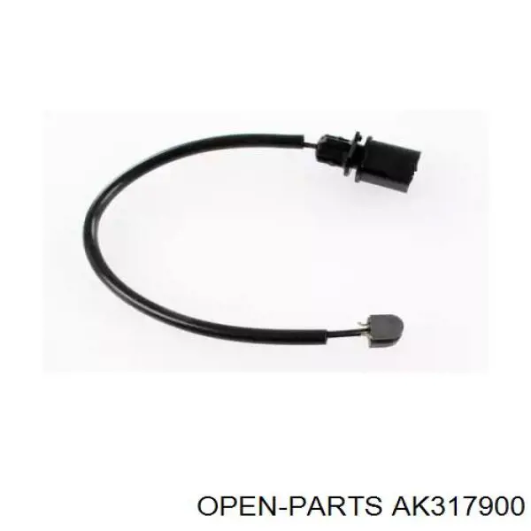 AK317900 Open Parts sensor dianteiro de desgaste das sapatas do freio