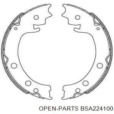 Колодки ручника BSA224100 Open Parts