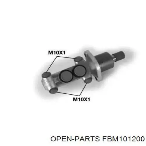 Цилиндр тормозной главный FBM101200 Open Parts