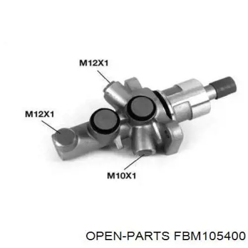 Цилиндр тормозной главный FBM105400 Open Parts