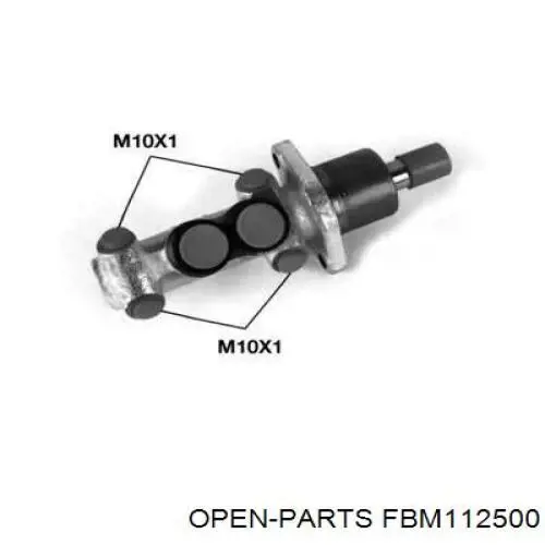 Цилиндр тормозной главный FBM112500 Open Parts