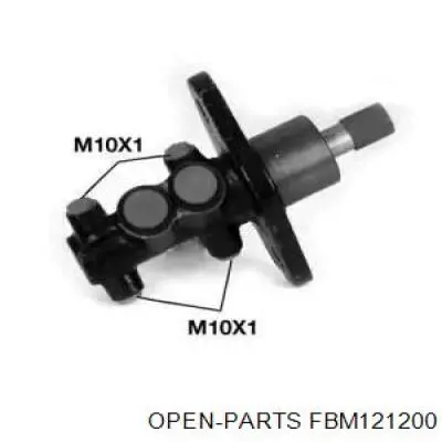 Цилиндр тормозной главный FBM121200 Open Parts