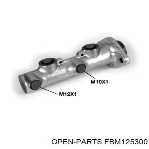 Цилиндр тормозной главный FBM125300 Open Parts