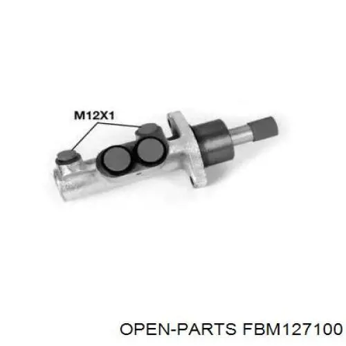 Цилиндр тормозной главный FBM127100 Open Parts