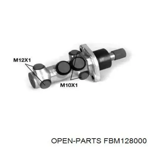 Цилиндр тормозной главный FBM128000 Open Parts