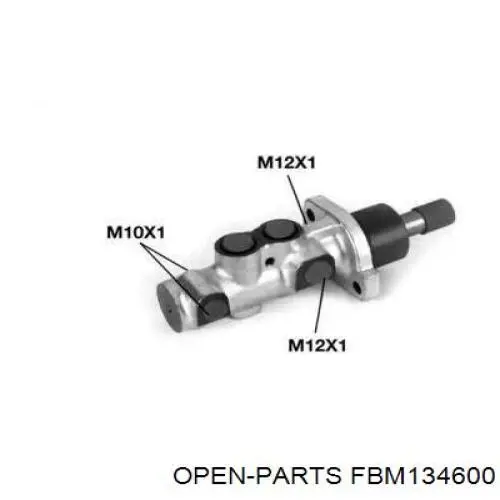 Цилиндр тормозной главный FBM134600 Open Parts