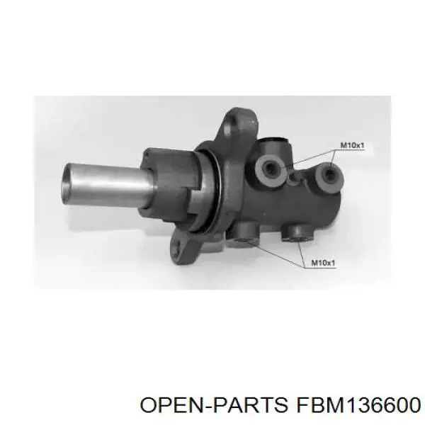 Цилиндр тормозной главный FBM136600 Open Parts