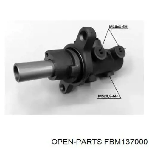 Цилиндр тормозной главный FBM137000 Open Parts