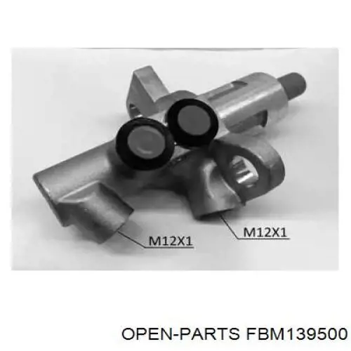 Цилиндр тормозной главный FBM139500 Open Parts