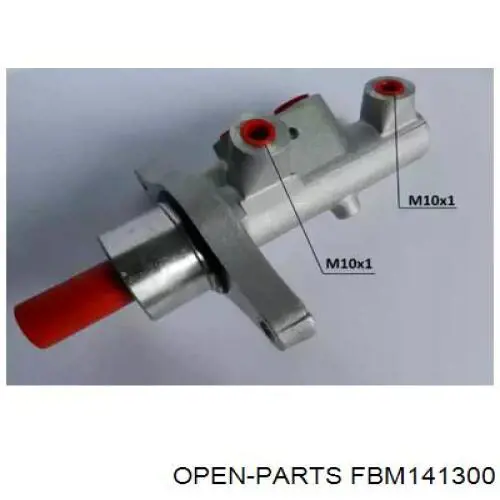 Цилиндр тормозной главный FBM141300 Open Parts