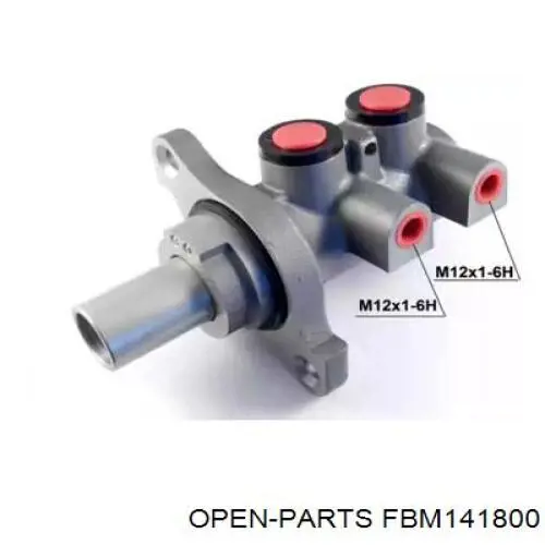 Цилиндр тормозной главный FBM141800 Open Parts