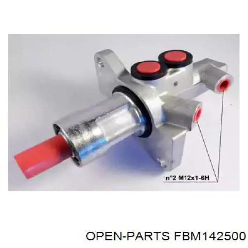 FBM1425.00 Open Parts cilindro mestre do freio