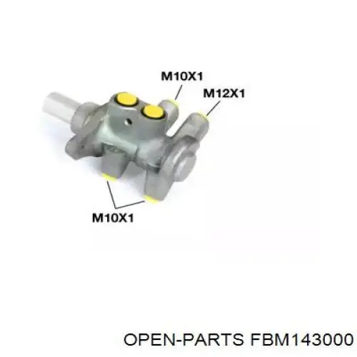 Цилиндр тормозной главный FBM143000 Open Parts