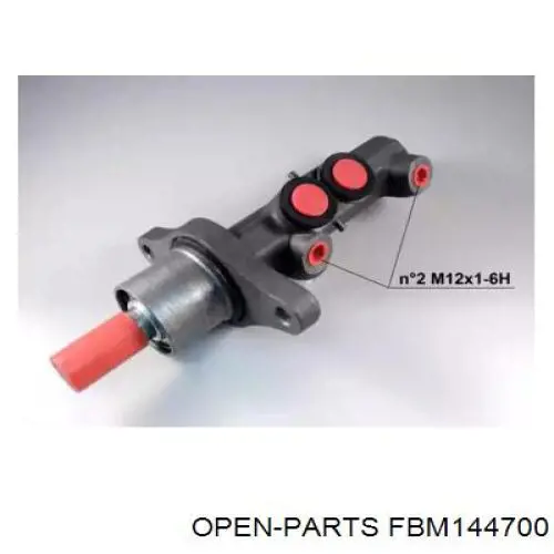 Цилиндр тормозной главный FBM144700 Open Parts