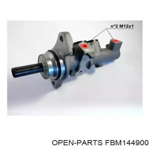 FBM1449.00 Open Parts cilindro mestre do freio