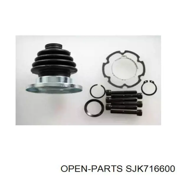 Пыльник ШРУСа задней полуоси внутренний SJK716600 Open Parts