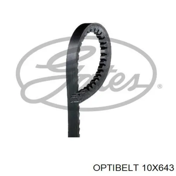 10X643 Optibelt Поликлиновый ремень