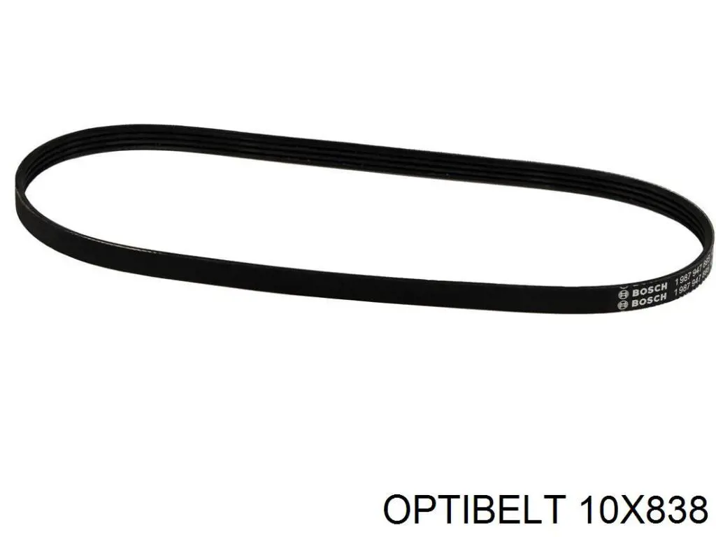 10X838 Optibelt ремень генератора