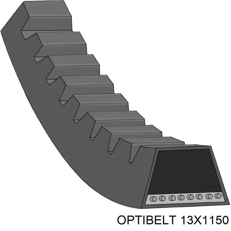 13X1150 Optibelt ремень генератора