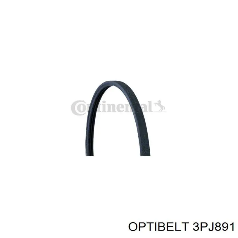 Ремень генератора 3PJ891 Optibelt