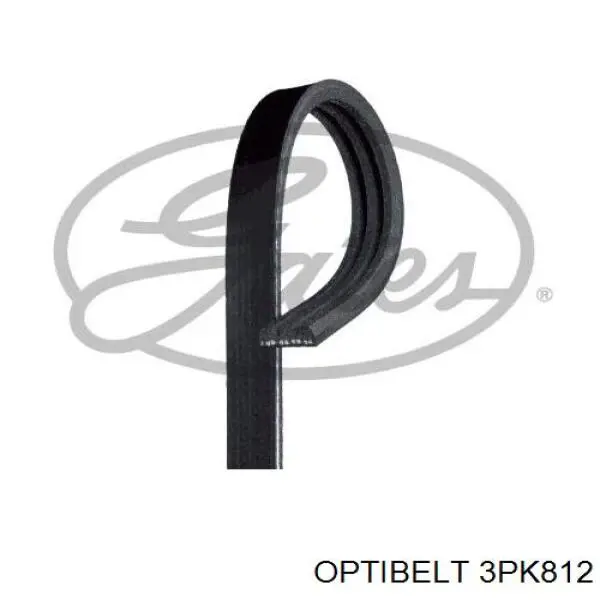 Ремень генератора 3PK812 Optibelt