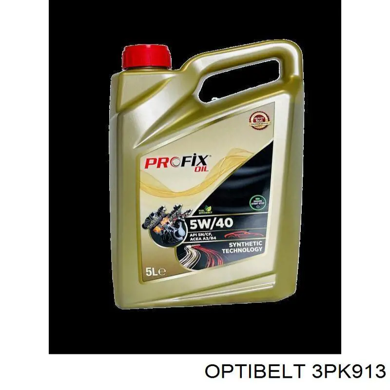 Купить 3PK913 Optibelt Ремень генератора
