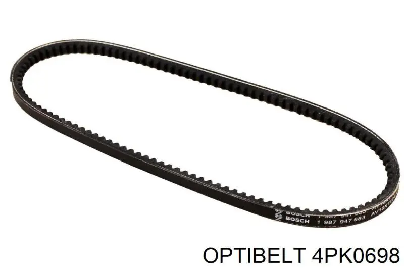 Ремень генератора 4PK0698 Optibelt