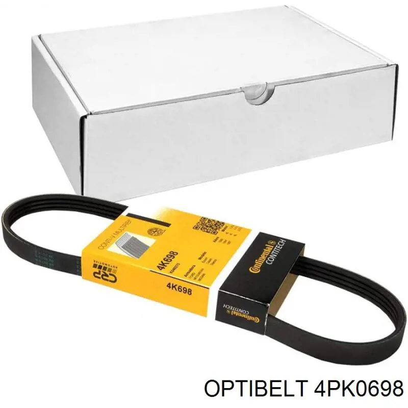 Клиновый ремень Optibelt 4PK0698 цена, от 4.34 USD