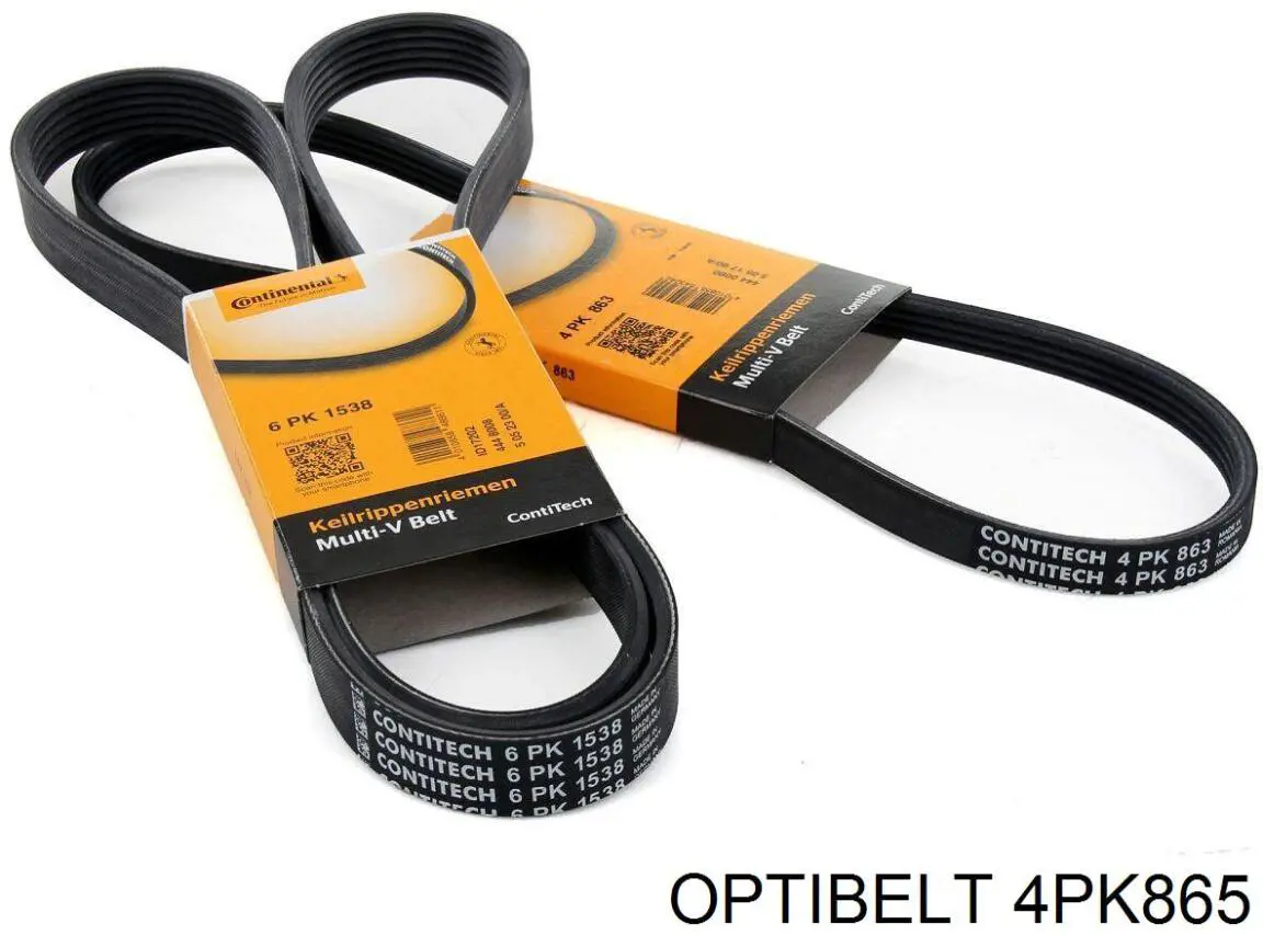 4PK865 Optibelt Поликлиновый ремень