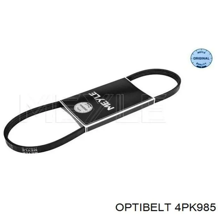 Correa trapezoidal 4PK985 Optibelt