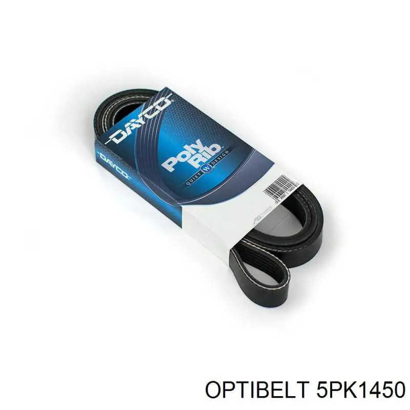 5PK1450 Optibelt ремень генератора