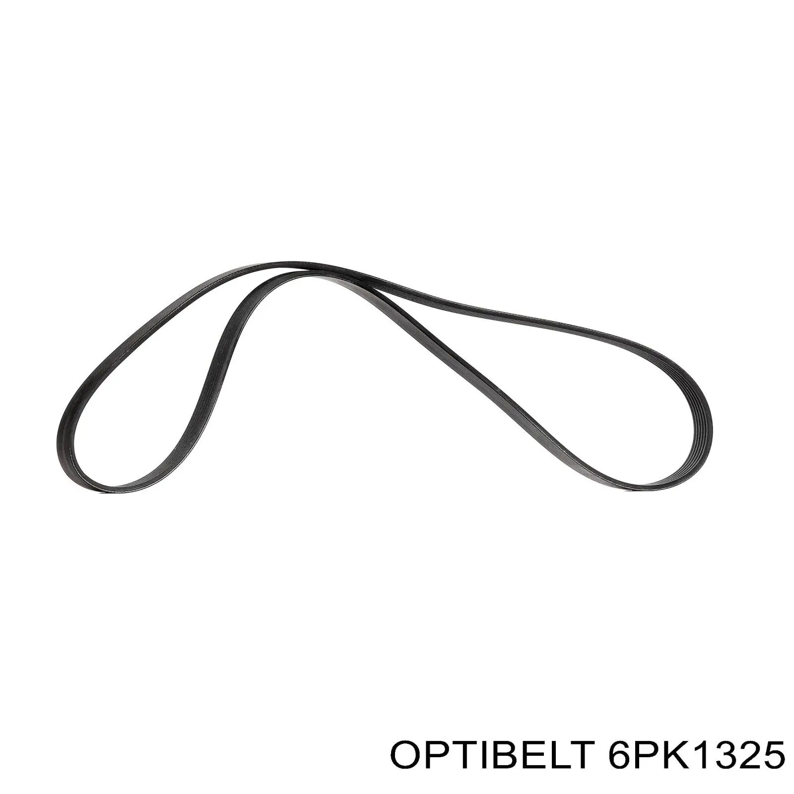 Correa trapezoidal 6PK1325 Optibelt